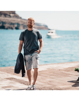 Thor Steinar pánské tričko Basic U anthra/mel